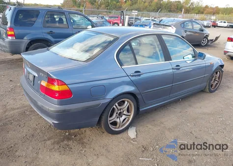 2002 BMW 330I из США, поврежденный, VIN WBAEV53452KM15869